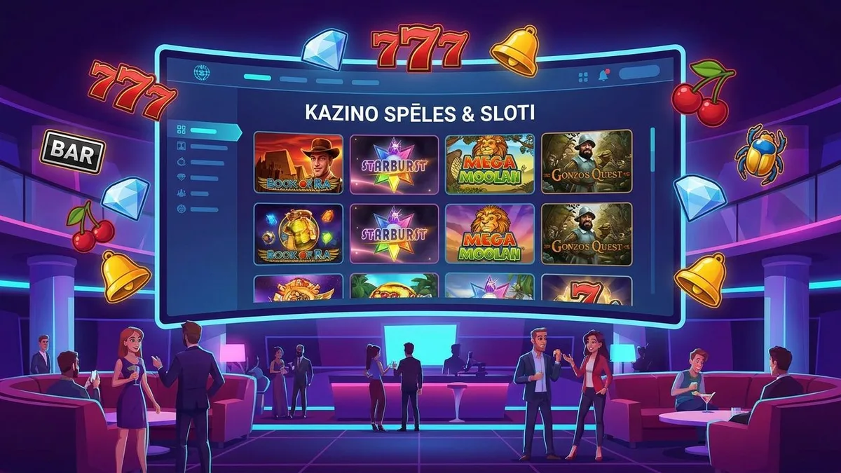Kazino spēļu izvēle